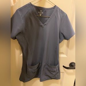Medcouture scrub top, “Activate” style